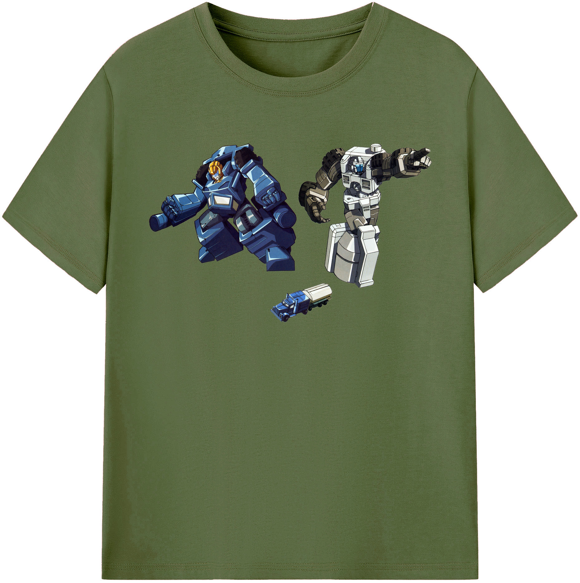（画像用）  綿100％半袖Tシャツ（フロントプリント）